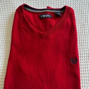 Chaps V-Neck Sweater Vest